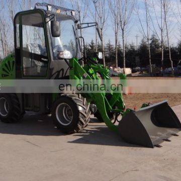 Hydrostatic transmission green mini loader 908