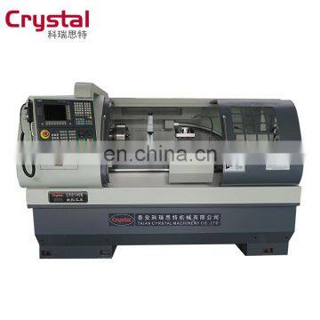 Horizontal and Automatic CJK6140B Cnc Lathe Machine With 4station Tool Holder photo-4