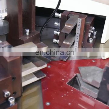 Single head corner crimper aluminium doors window manufacturing machine