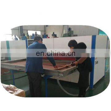 PVC film laminating machine on the door MDF panel vacuum membrane press machine 032