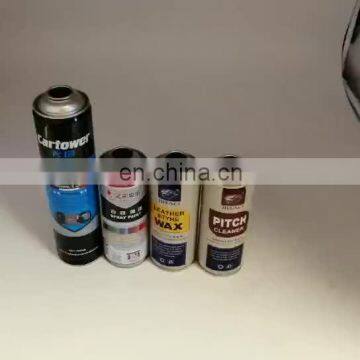 Guangzhou manufacturer produce empty aerosol spray tin can