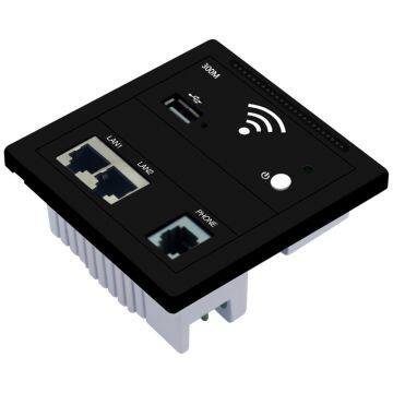 300M Новый встроенный в стену точка доступа AP беспроводной Wi-Fi маршрутизатор Розетка для зарядки через USB Монтируется на стену Wi-Fi AP Маршрутизатор