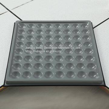 High Load-bearing All-steel Anti-static Raised Floor for PVC Machine Room, Office, Office Building and Laboratory600 photo-4