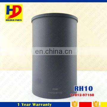 11012-97180 Excavator Diesel Engine Parts RH10 Cylinder Liner For Nissan