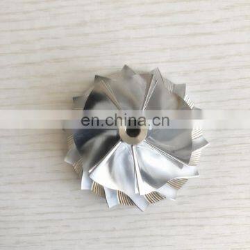 K04 43.03/56.08mm 5306-123-2007 7+7 Blades High Performance Turbo Milling/aluminum 2618/billet Compressor Wheel