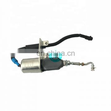 24V Fuel Shutoff Stop Solenoid 5295567 4942879 For Excavator Engine