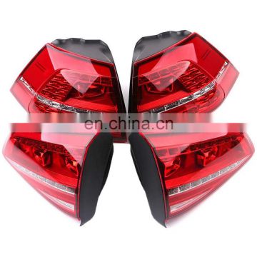 5G0945207 LED Dark Red Taillights Tail Lamps For VW Golf for GTI R MK7 5G0945208