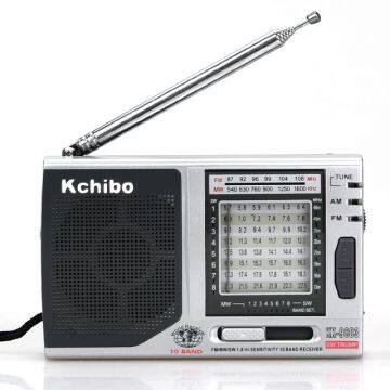 Kchibo KK-9803 Wholesale Price Best Quality Popular in Africa sw mw fm 10 Band Portable Radio