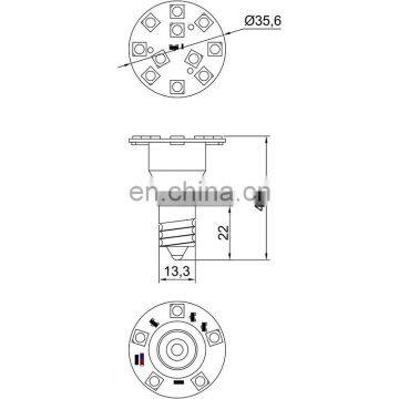E14 Multiple Color RGB Smd5050 AC24V/60V Automatic Led Lamps for Ferris Wheel photo-5