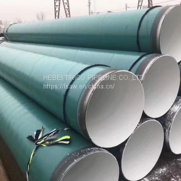 3pe coating carbon ssaw steel pipe /sprial steel pipe