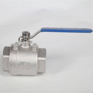 CF8 Full Port Thread Screw Ball Valve photo-2