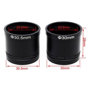 Microscope Adapter Ring C-mount to 23.2mm to 30mm 30.5mm 1.25 Inch to C Mount Adapters for Microscope CCD Camera Reduction Lens photo-3