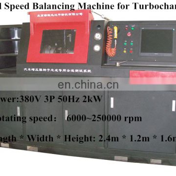 Turbo Balancing Machine Full Speed Test for Turbocharger Cartridge