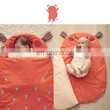 Baby Stroller Sleeping Bag Newborn Cotton Cable Baby Wrap Swaddle Toddler Baby Sleeping Bag photo-4