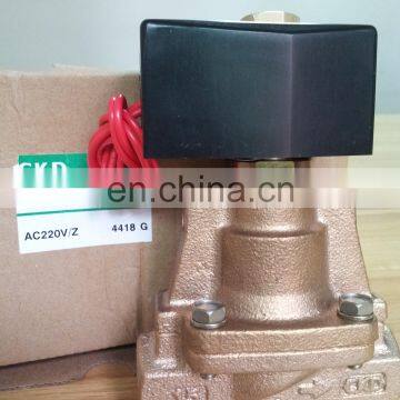 Japan CKD Solenoid Valve AP11-15A-03A-AC220VZ Normally Closed Copper Material photo-4