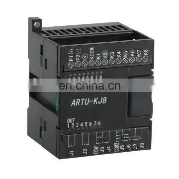 Acrel 300286.SZ ARTU-KJ8 DIN rail Multi-circuit remote control signal collect device RTU for industrial automation