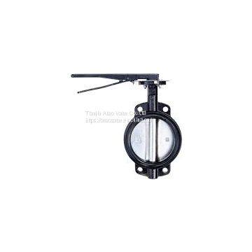 2020 High Quality Sealing Gear Wafer Butterfly Valve photo-3