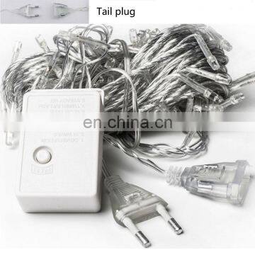 Christmas Garland LED Curtain Icicle String Lights 4m 96 Leds Drop Party Garden Stage Outdoor Decorative Fairy Light photo-5