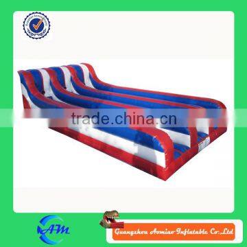 three lanes inflatable bungee run for sale juegos inflables