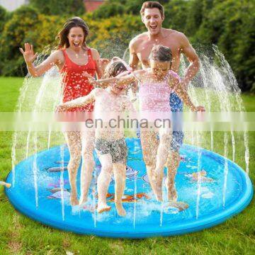 170cm Backyard Water Spray Baby Wadding Inflatable Kiddie Pool With Splash Sprinkler for Summer Fun photo-4