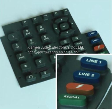 Color Coated Multi-Color Keypads