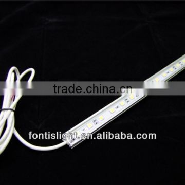 SMD5050 Waterproof LED Rigid Bar with Aluminum housing/12v waterproof led strip/aluminum housing smd 5050 led rigid bar