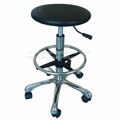 Ergonomic Thermostatic Chair Black ESD Five Conductor Antistatic Office Chair photo-4