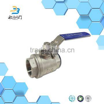 1 Inch Stainless Steel Two Piece Ball Valve photo-3