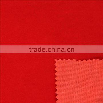 0.8mm thickness single side synthetic suede fabric/shoe fabric