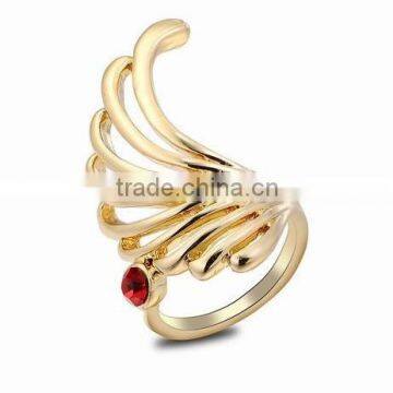 316L Stainless Steel Red Eye Wolf Head Mens Biker Ring Jewelry Size 8-14 photo-2