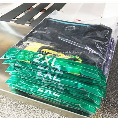 T Shirts Folding Packing Machine 600pcs/Hour photo-4