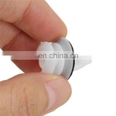 100pcs 8mm Car Door Panel clips Moulding Car Fastener Clips For BMW