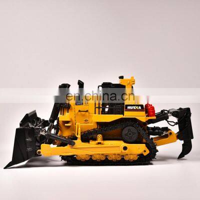 New Wonderful RC Toy Track Excavator Loader HUINA D10 T2 Bulldozer Alloy Model photo-5