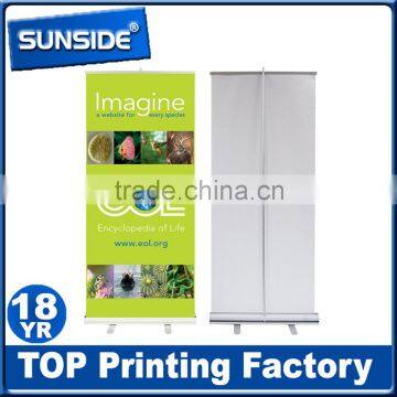 double sides custom high quality retractable roll up stand with banner printing D-0622