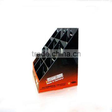 Design and Printing POS Retail Corrugated Flooring Stands for Brochure photo-4