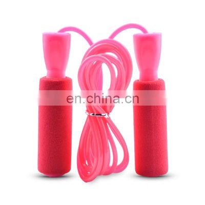 High Quality PP Foam Handles Best Jumping Rope Exercise Adjustable Weight Speed Weighted Jump Ropes