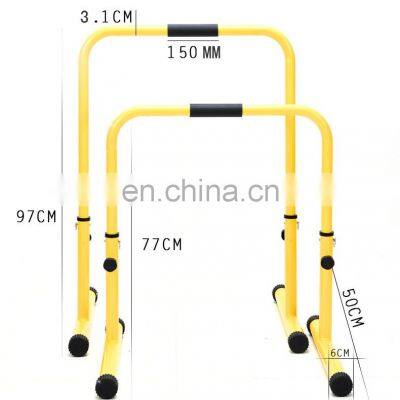 Hot Selling Professional Adjustable Push Up Strip Bracket Parallel Bar For Fitness Equipment