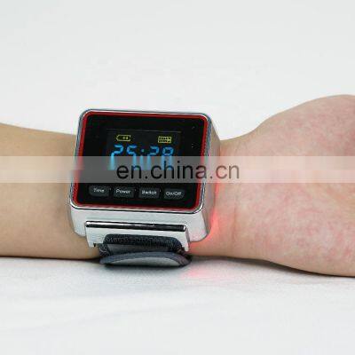 Handy blood pressure cold Laser Therapy Device Health Wrist Watch