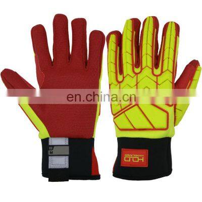 HANDLANDY Impact gloves oil and gas Cut Resistance Gloves Oil And Gas Safety Gloves