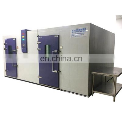 Walk In Industrial Refrigeration Storage Freezer test chamber