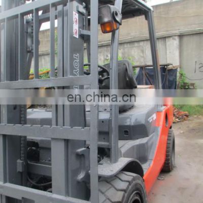 container mast Toyota 8FD30 3T forklift used 3t toyota forklift for sale