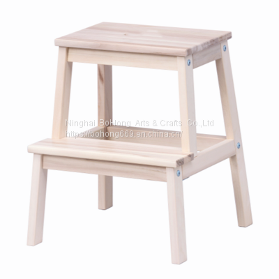 Wooden Kitchen Helper Baby Step Stool Learning Tower Kitchen　Step Stool photo-2