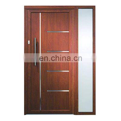 CBMMART Luxury Modern House Design Front Entrance Exterior Wooden Pivot Door