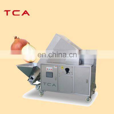 100kg/200kg / 400kg/h commercial automatic SUS 304 onion peeling machine