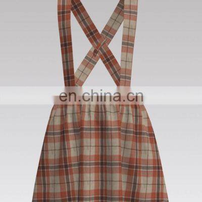 2022 Popular Yarn Dyed Beige Check Crepe Design photo-2