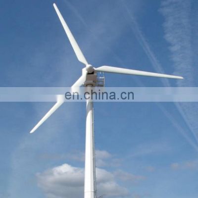 30KW 380VAC Horizontal Axis Wind Turbine Generator Auto Pitch-Yaw Without Tail Vane