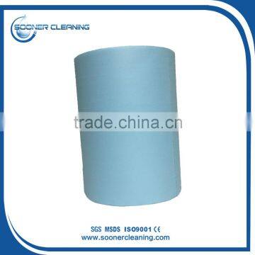 Blue and Green Water Resistant Wood Pulp for Medical Dressing