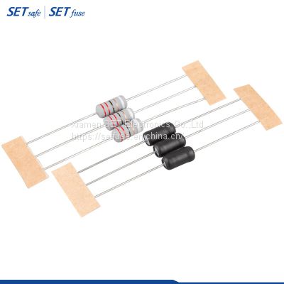 Trxf1 (Axial Type) Series Thermal-Link & Fusing Resistor (TRXF) Power Resistor Rxf Manufacturers with UL TUV CQC