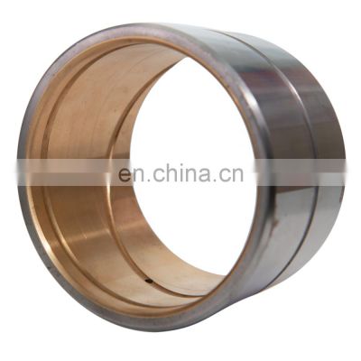 Steel backing bush sleeve slide bimetal bronze composite con-rod bushing,plain bearing busees,bimetal bearing bush manufacturer