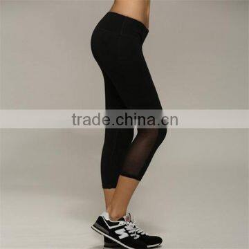 Dry Fit Breathable Fabric Fabric Terry Training Pants Yoga Pants photo-2